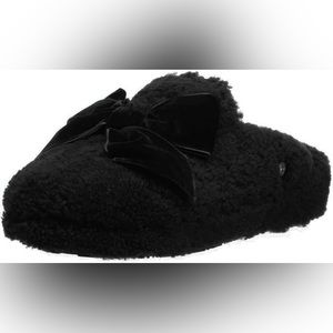 UGG Addison Slippers Velvet Bow Size 8 NEW